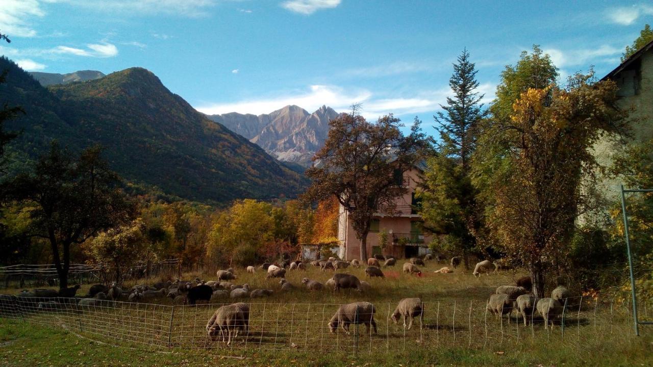 Le Relais Des Cavaliers Hotel Villeneuve-d'Entraunes Exterior photo